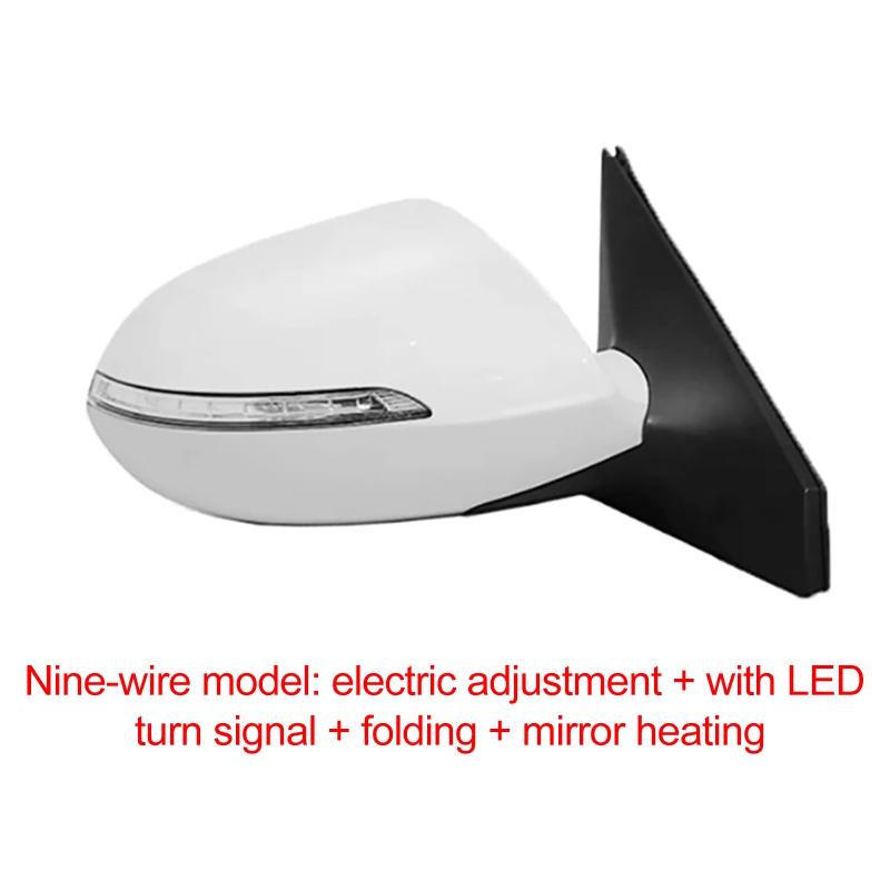 5/7/9-контактный узел левого/правого бокового зеркала заднего вида автомобиля с указателем поворота для Kia Sportage R 2011-2016
