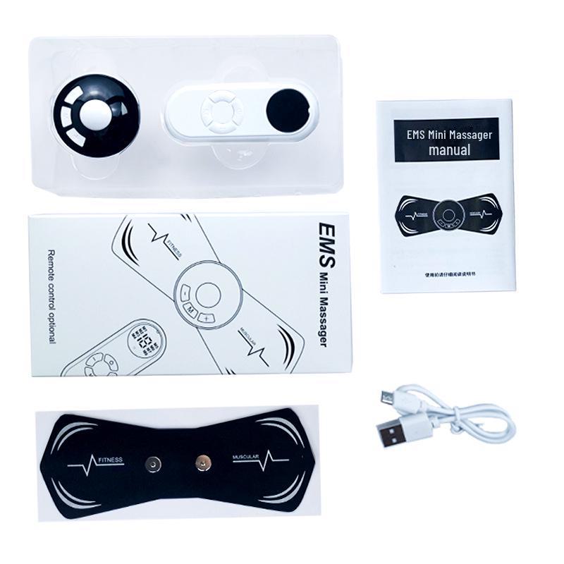 «Перезаряжаемый беспроводной импульсный массажер для шеи и плеч с дистанционным управлением»