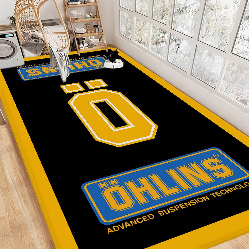 O-Ohlins Bathroom Mat Anti-slip Absorb Water Long Strip Cushion Bedroon Mat Welcome Doormat