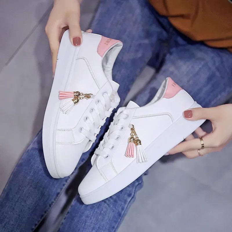 Spring Fashion Platform Sneakers Women Comfortable Women Casual Shoes Lightweight Lace-up Breathable Mesh Shoes