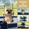 Подвеска для автомобиля Бульдог Подвеска для автомобиля на зеркало заднего вида Подвеска для автомобиля Подвеска для автомобиля Милый щенок Маленький Свежий