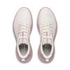 Li-Ning Модные Дышащие Мягкие Упругие Беговые Кроссовки Женская Сникерс Бело-Песочно-Серый Кварцево-Розовый ARSW118-3