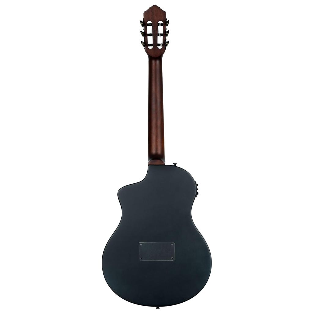 ORTEGA Classical Guitar TourPlayer Series Spruce Top Electric Satin Black Cable RTPSTD-SBK [Gig Bag/USB-C Included] [ ]