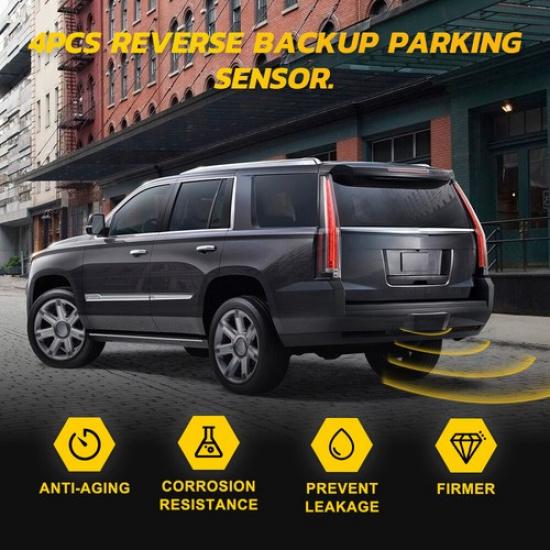 4X Датчик помощи при парковке 14-19 Для Chevy Silverado Cadillac Buick GM OE:23428268
