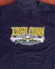 Винтажная футболка Earth Crisis 1999, с коротким рукавом, хлопок, темно-синяя, все размеры, унисекс