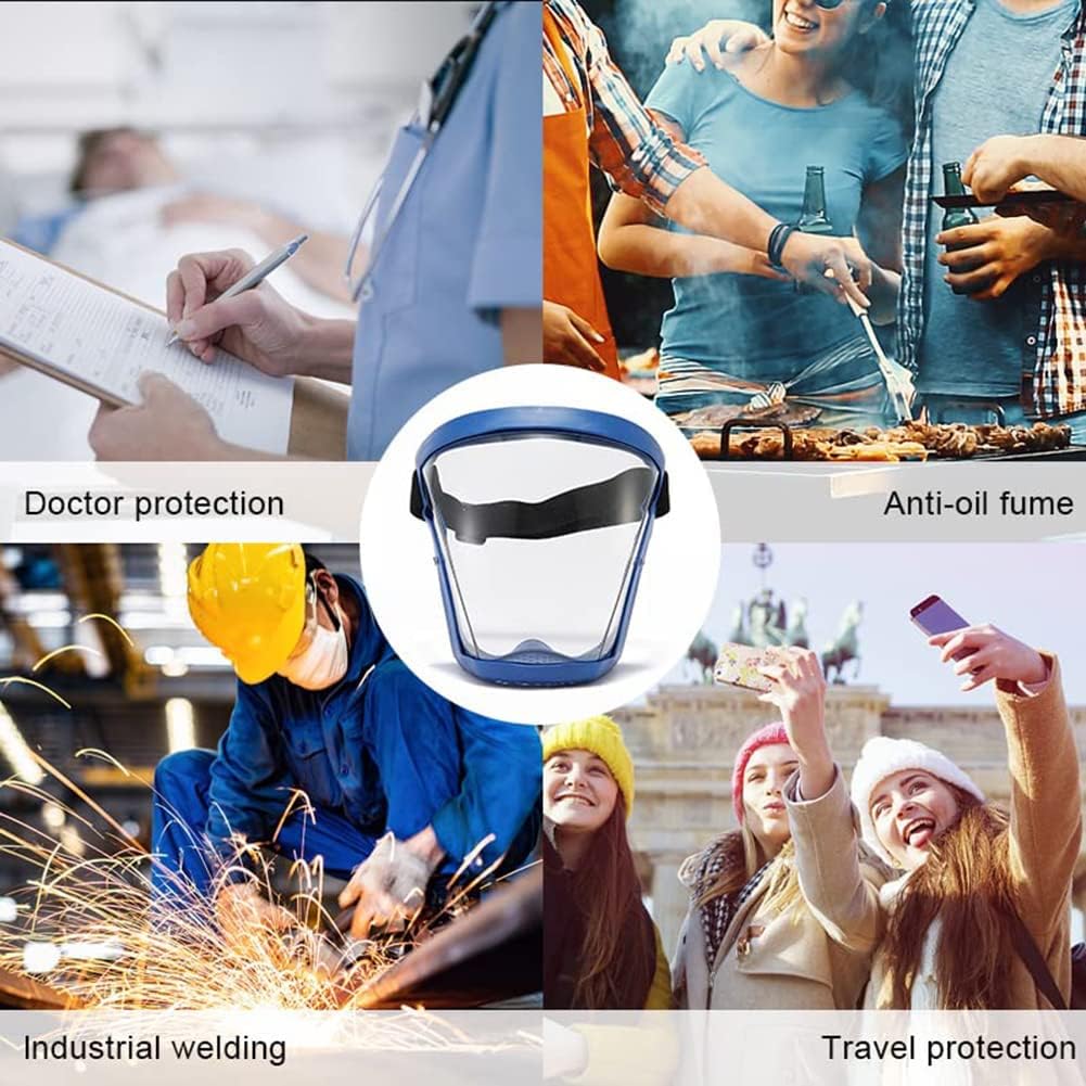 Противотуманный защитный щиток для лица унисекс HD прозрачная маска заменяет прозрачную наружную полнолицевую защитную маску для рта