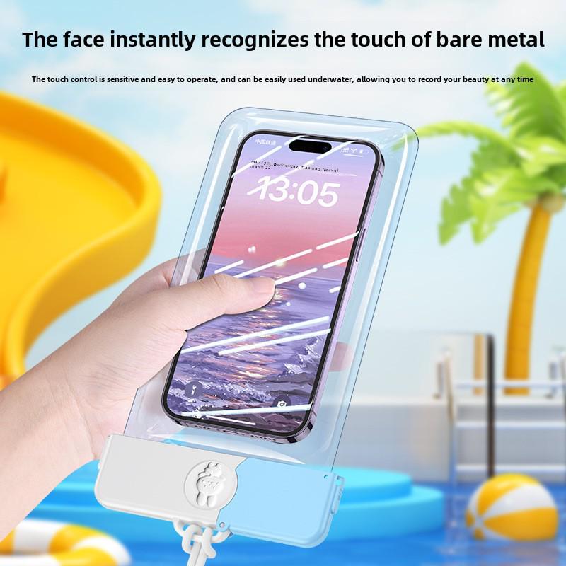 Водонепроницаемый чехол для мобильного телефона с сенсорным экраном для плавания и дайвинга