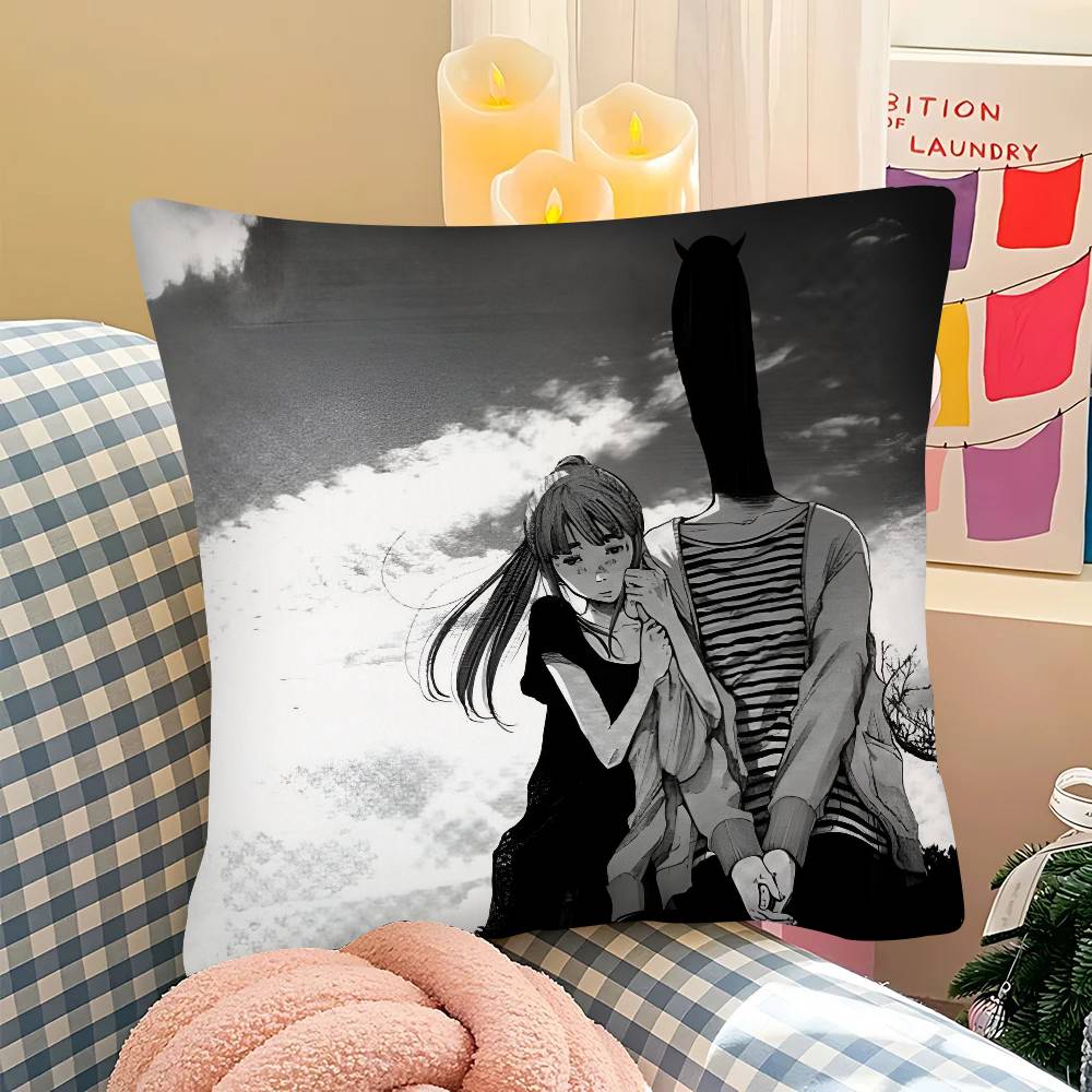 Чехол на подушку GGoodnight Anime PPunpun Модный квадратный чехол на подушку Декор спальни, дивана, комнаты в стиле Ins Отдых
