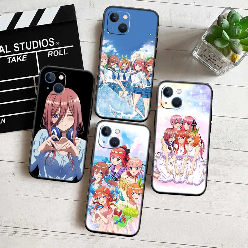 RP47 Miku Nino Itsuki Nakano Phone Case for Samsung Galaxy S20 S21 S22 Ultra FE + Plus A21S A22 A24 A25 A26 A30 A30S A31
