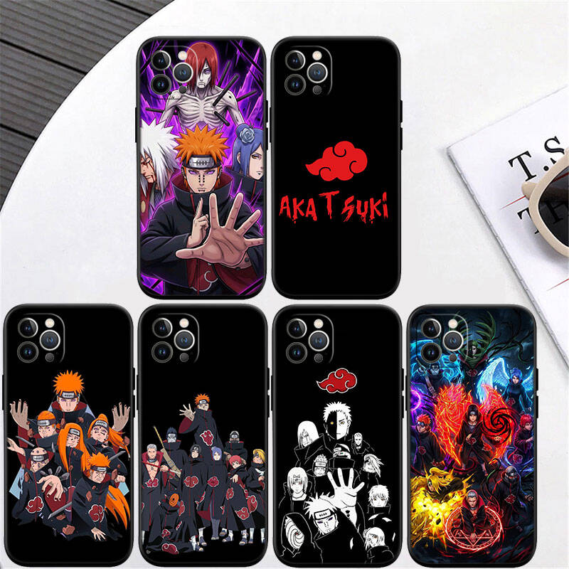 MH96 Чехол Naruto Akatsuki для Samsung A06 A35 A25 A24 A15 A05S A05 M55 M35 M15 A02 A12 A13 A10 A16 A20 A30 A22 A31 A32 A33 A42 A50