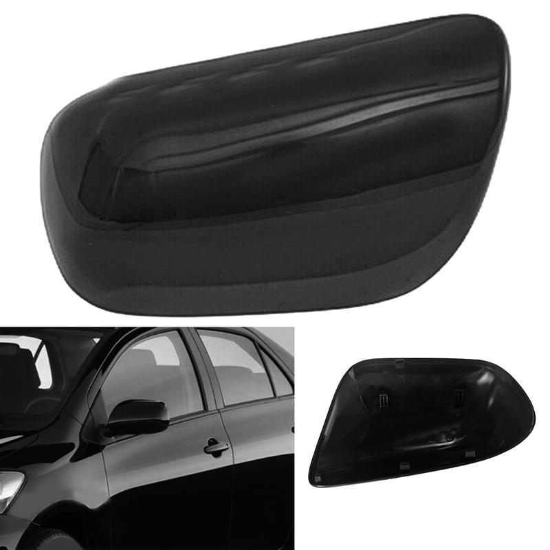 Для Toyota Для Yaris 2007-2011 Черная Накладка на Зеркало Крыло Капот Зеркало Заднего Вида Аксессуары Накладка на Зеркало Крыло