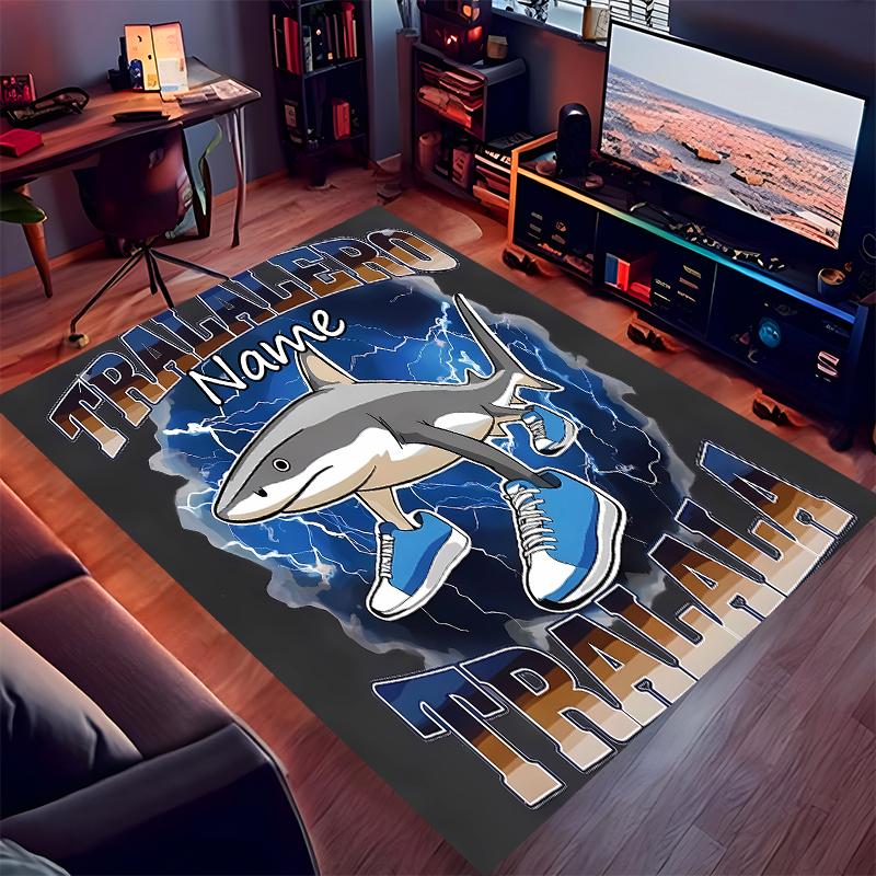 Custom personalization Italian Brainrot animal Print Area Rug - Soft, Washable Non-Slip Indoor Mat,Living Room,Home&Office Decorative Rug