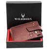 WildHorn Brown Leather Wallet for Men