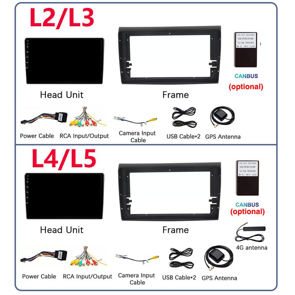 2 Din Android 13 Auto Car Radio Multimedia Video Player For Fiat Bravo 2007-2012 Wirerless Carplay 4G GPS Navigation Stereo DVD