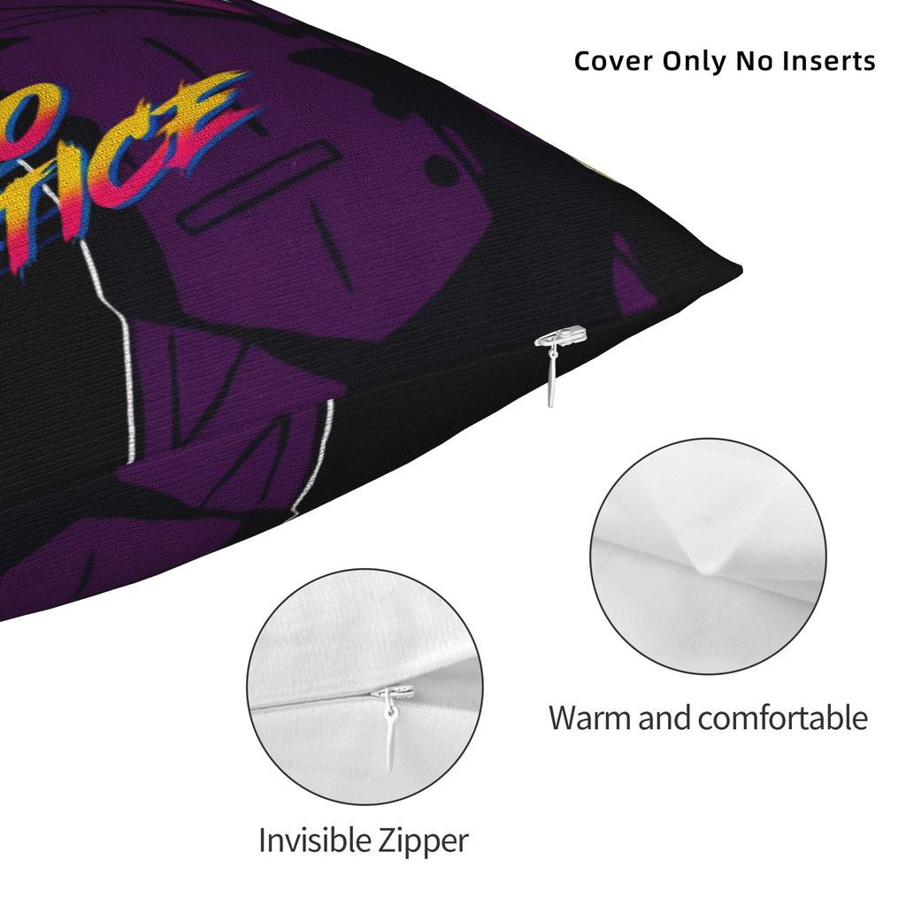 Ace Attorney Pillowcases Morden Pillow Case For Living Room Bed Chair Comfy Pillow Cover