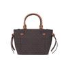 Michael Kors Hamilton Legacy Monogram Chain Винтажная кожаная сумка через плечо для commuters Женские сумки Темно-коричневый Цвет желудя 30F1G9HS5B-252