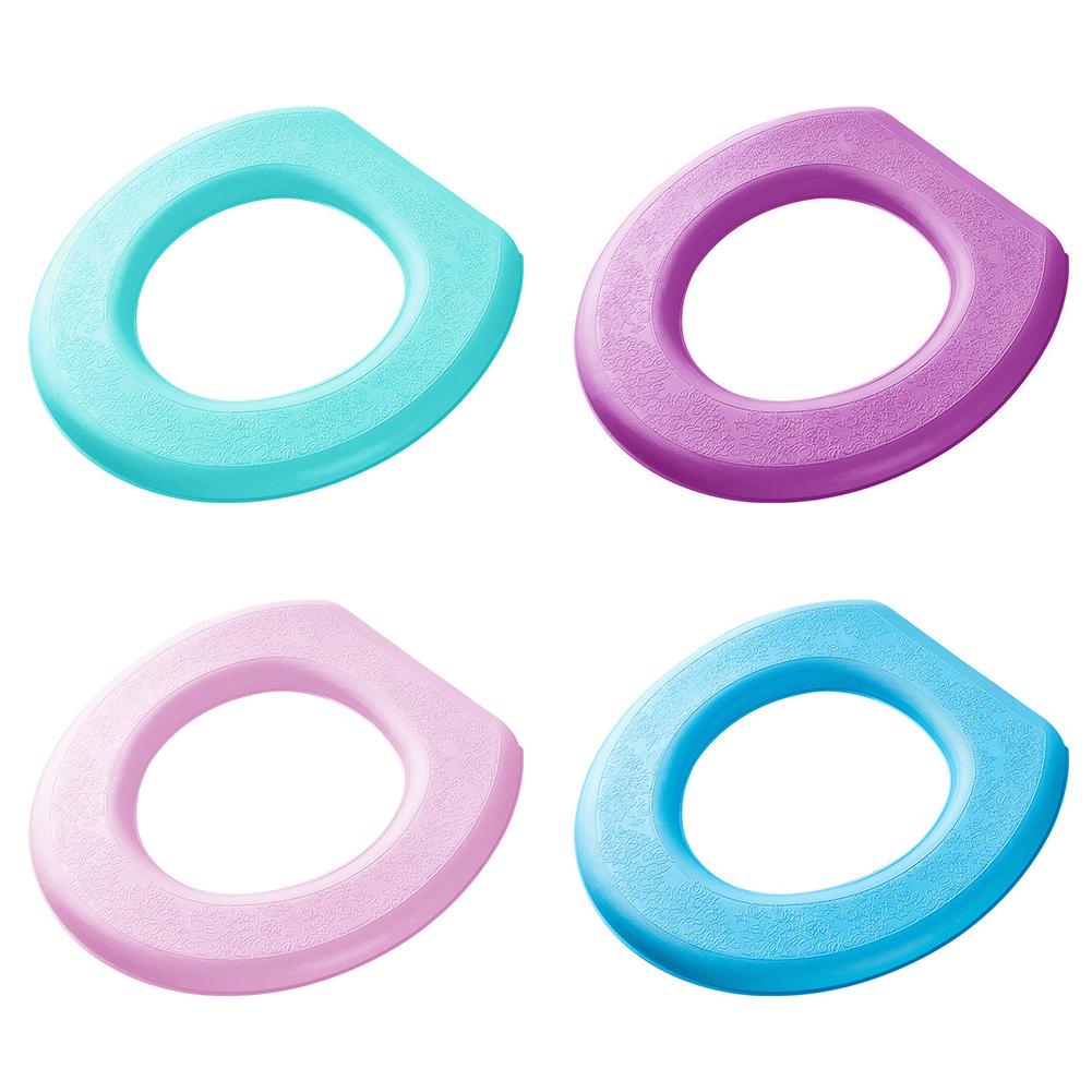 Sticker Foam Toilet Cover Toilet Seat Silicone Waterproof Foam Thickening Paste Washable Washable Washable Type Sticker O8L7