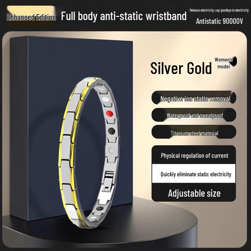 Беспроводной антистатический браслет - Устраняет зимнюю статику для мужчин и женщин