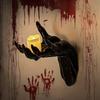 Wall Gothic Hand Sculpture Devil Hand Candle Holder Terror Hand Halloween Wall Decor for Living Room Entryway Horror Themed Party