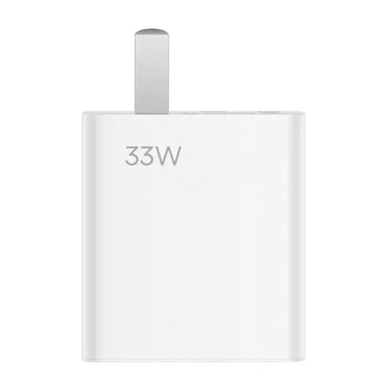 Быстрое настенное зарядное устройство 33 Вт QC3.0 с USB-C кабелем 6 А Многоустройственное зарядное устройство Совместимо с