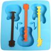 Guitar Shaped Ice Mould Novelty Silicone Ice Tray DIY Ice Mould