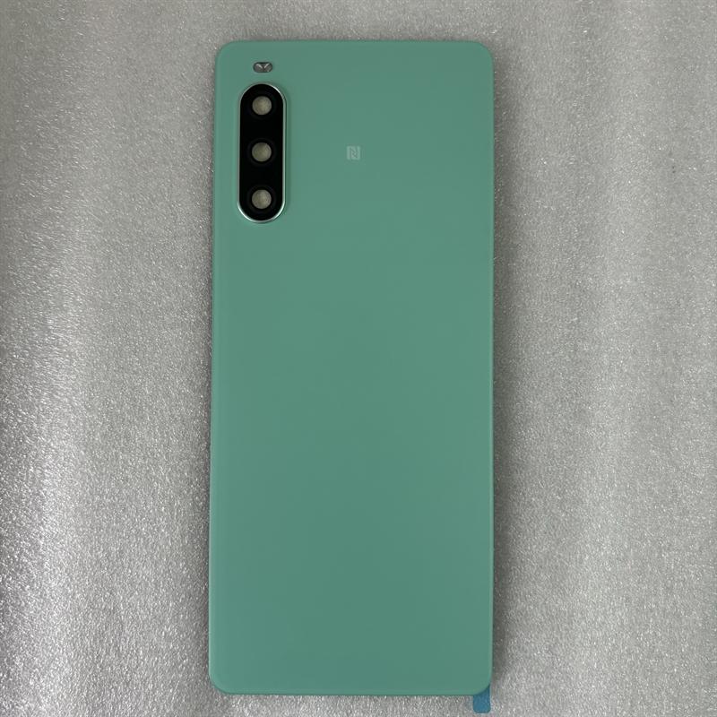 Для Sony Xperia 10 IV XQ-CC54 XQ-CC72 Крышка аккумулятора Задняя стеклянная панель Задний корпус Замена для Sony Xperia 10 iiii Аккумулятор C