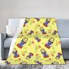 Matryoshka Russian Nesting Doll Blankets Cute Fleece Funny Breathable Throw Blankets for Chair Covering Sofa Decoration Outdoor