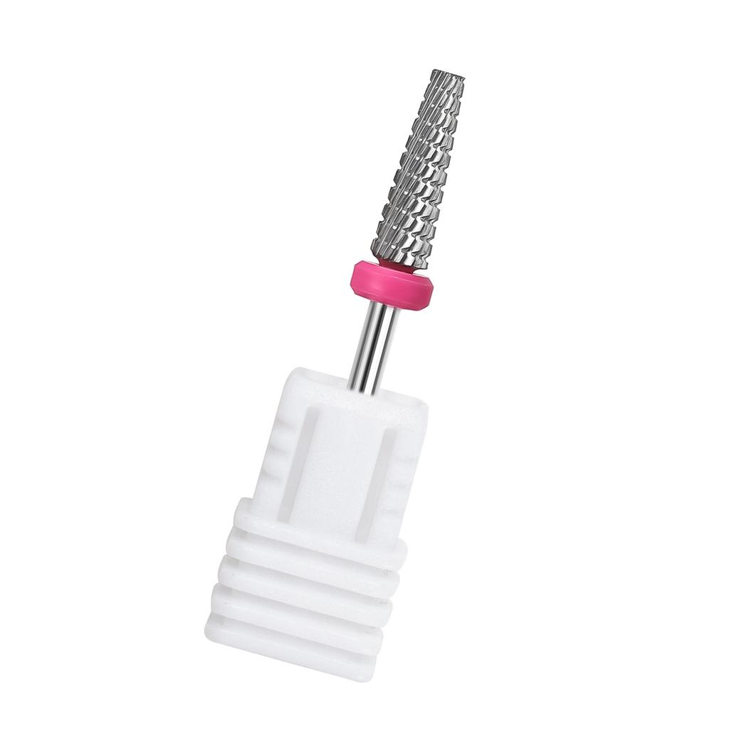Сверла для ногтей из вольфрамовой стали, инструмент для дизайна ногтей, 5 в 1, фреза, маникюрный инструмент для маникюрного салона