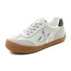 Leather little white shoes women's spring soft-soled lightweight casual sports shoes flat-soled versatile board shoes