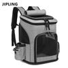 Expandable, Breathable Outdoor Pet Backpack for Cats - Portable and Foldable with Extra Capacity for Outings.