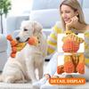 Неразрушимые игрушки для собак, интерактивные игрушки для собак, жевательные игрушки, неразрушимые пищащие игрушки для собак, мягкие плюшевые игрушки для игр и дрессировки