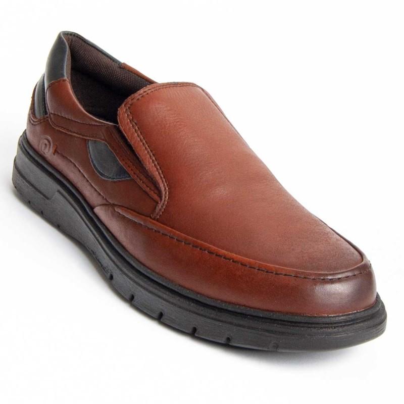 Mocasín De Piel Para Hombre. Purapiel Confore2 98978