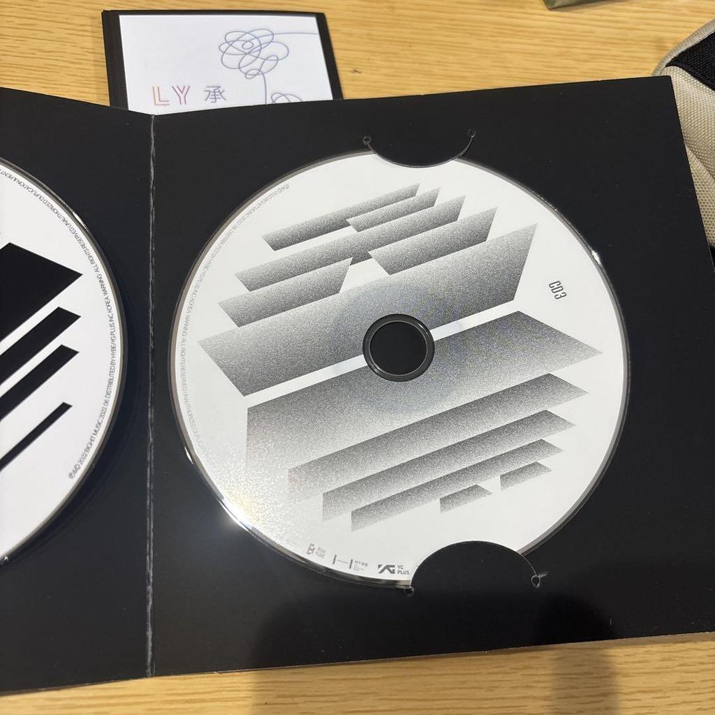 [Б/У] Набор CD BTS современный дизайн