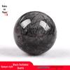 Natural Black Rutilated Quartz Round Crystal Beads for DIY Jewelry Making - Bracelet and Necklace.