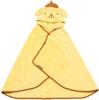 Skater Towel Gift Set Hair Drying Hooded Bath and Sanrio Pompompurin (2 Pieces) Towel, Poncho, (SET1086)