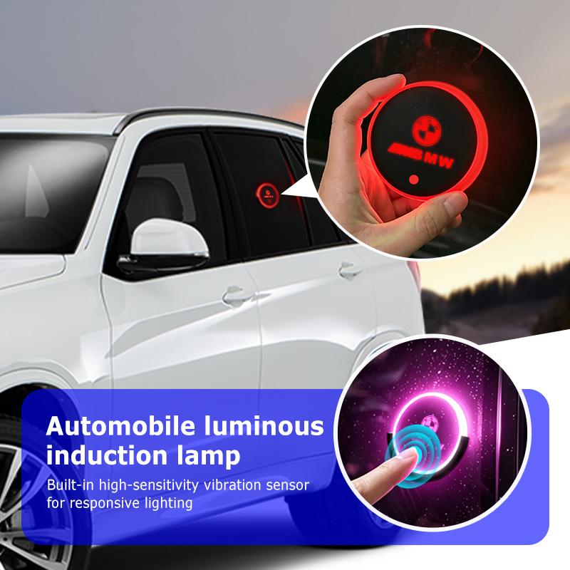 Car Triangle Window Induction Light Auto Interior Decoration Lamp For BMW Performance M E87 E30 E46 E28 F35 G20 E93 F20 X3 X VM4