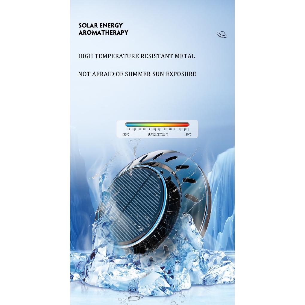 Автомобильный ароматизатор на солнечной энергии, креативный НЛО, автопарфюм для автомобилей, аксессуары, креативный освежитель воздуха для интерьера, автовоздух