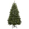 VidaXL Sapin de Noël artificiel à charnières avec support vert 120 cm 357777