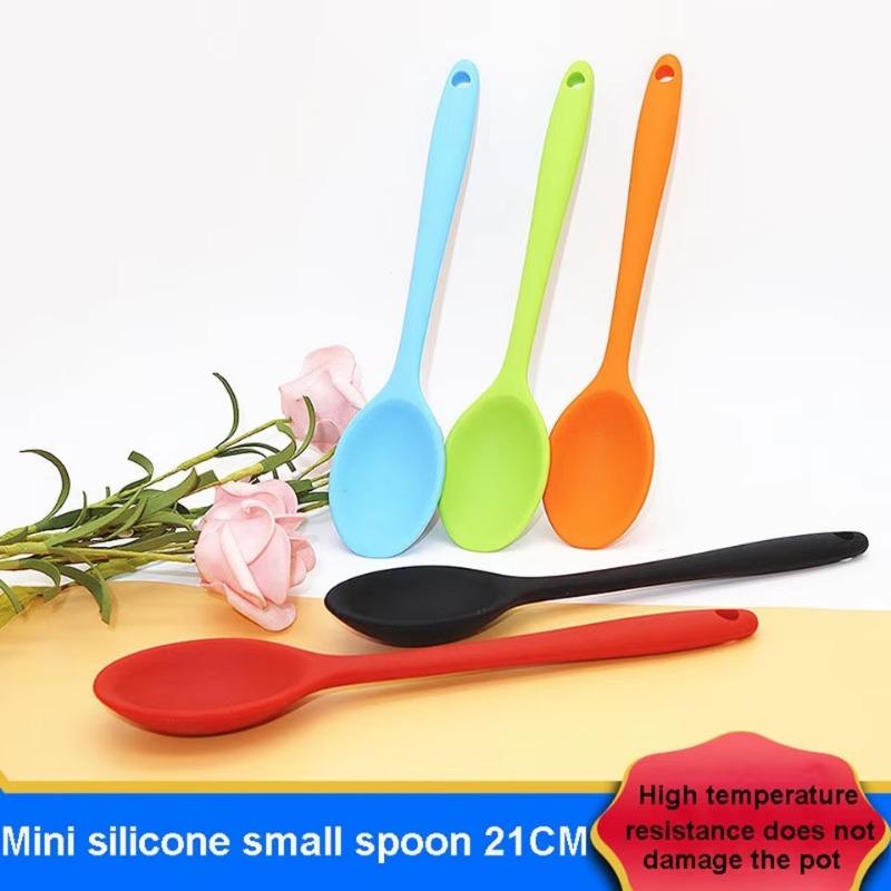 Мягкие силиконовые ложки премиум-класса для детей — идеально подходят для кормления, обучения и универсального использования