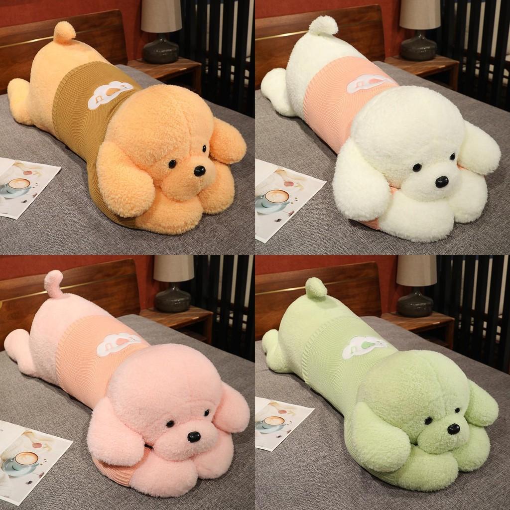 Wear Sweater Lying Dog Plush Toy Stuffed Animal Doll Decorations Kids Gifts