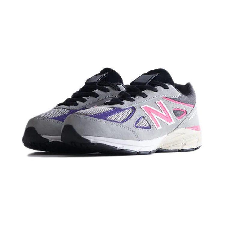 KITH x New Balance NB 990 V4 'United Arrows & Sons' Износостойкие Износостойкие Низкие Детские Повседневные Кроссовки PV990KT4