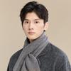 Men's Autumn Winter Wool Cashmere Scarf
