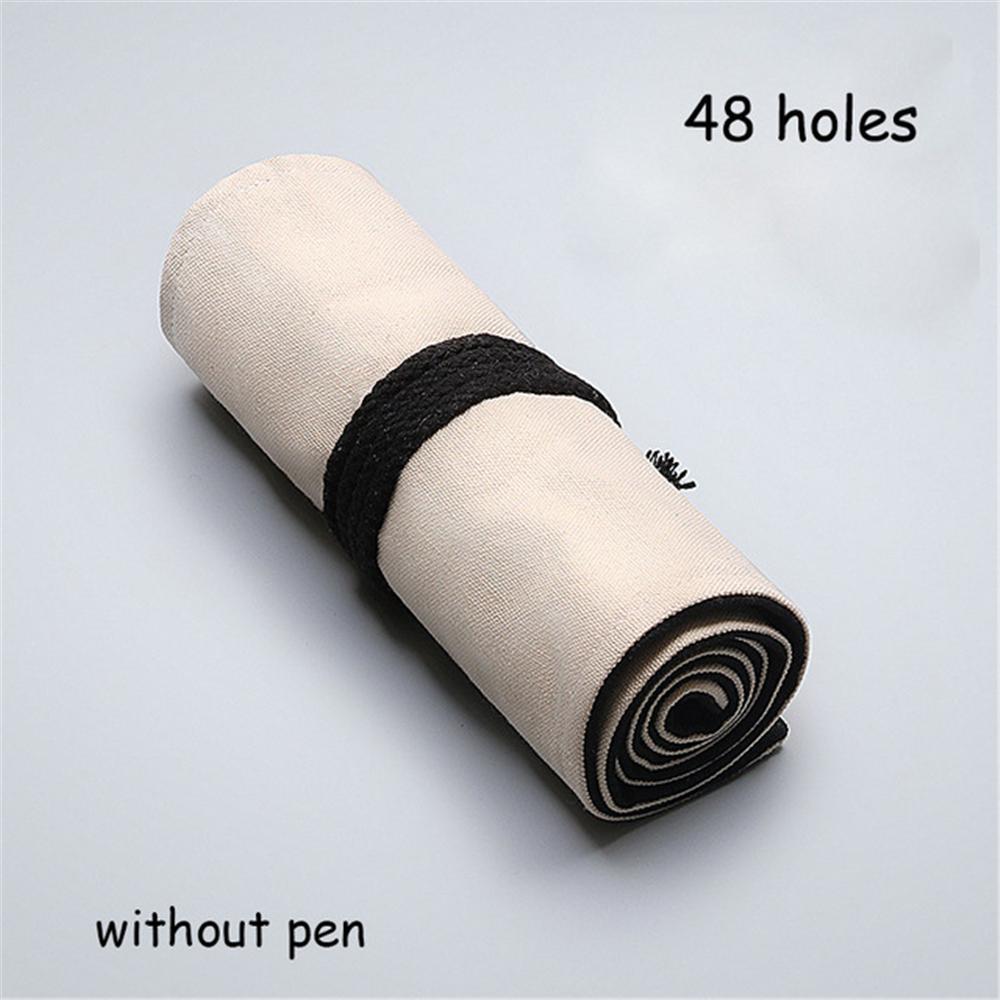 Supplies For Boys Girls Office School Wrap Roll Up Pencil Bag Stationery Pencil Case Pen Curtain
