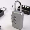 Combination Lock Backpack Zipper Lock 3 Digit Password Lock Dormitory Cabinet  Lock Luggage Padlock