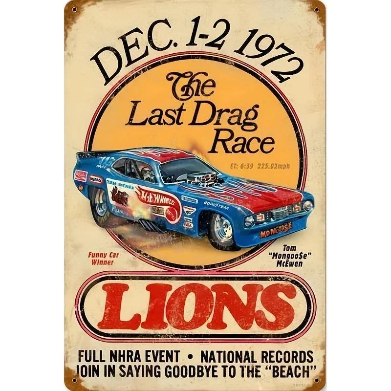 Vintage Car Decoration 80s GTI Sports Classic Car Metal Tin Sign Plaque Garage Man Cave Living Room Home Wall Art 8x12 Inch