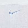 Nike Спортивная одежда Легкая Мягкая Свободная Повседневная Футболка с коротким рукавом Женские топы Белый IF0607100