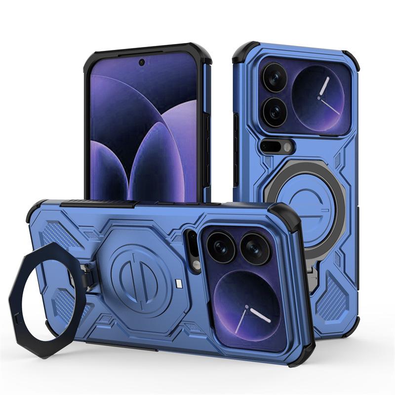 Подходит для чехла на мобильный телефон Xiaomi 17ProMax 360-градусный держатель Xiaomi 17Pro противоударный защитный чехол Xiaomi 15TPro