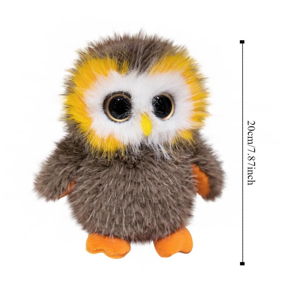 Collection Lovely Stuffed Animals Dolls Realistic Simulation Owl Toy Kids Birthday Christmas