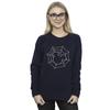 Disney Womens/Ladies Mickey Mouse Spider Web Sweatshirt