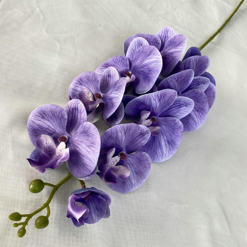 Phalaenopsis French 3d Artificial Flowers For Wedding Decor Home Display Hotel